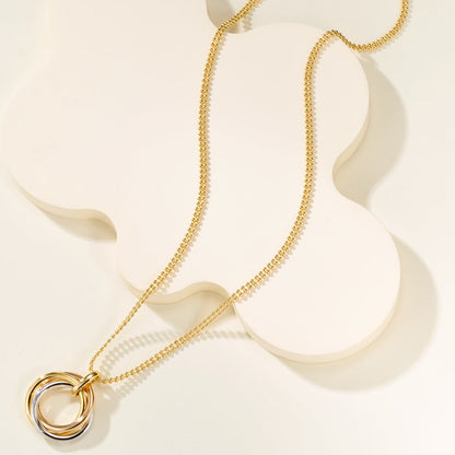 [Camiery] TRINITY LARGE NECKLACE