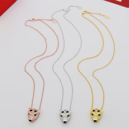 [Camiery] PANTHERE FULL DIAMOND NECKLACE