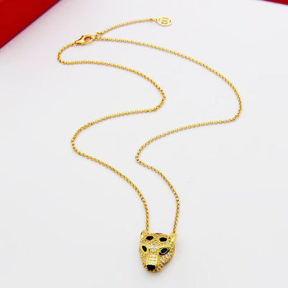 [Camiery] PANTHERE FULL DIAMOND NECKLACE