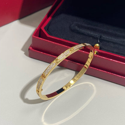 [Camiery] LOVE BRACELET 3.65MM DIAMOND-PAVED