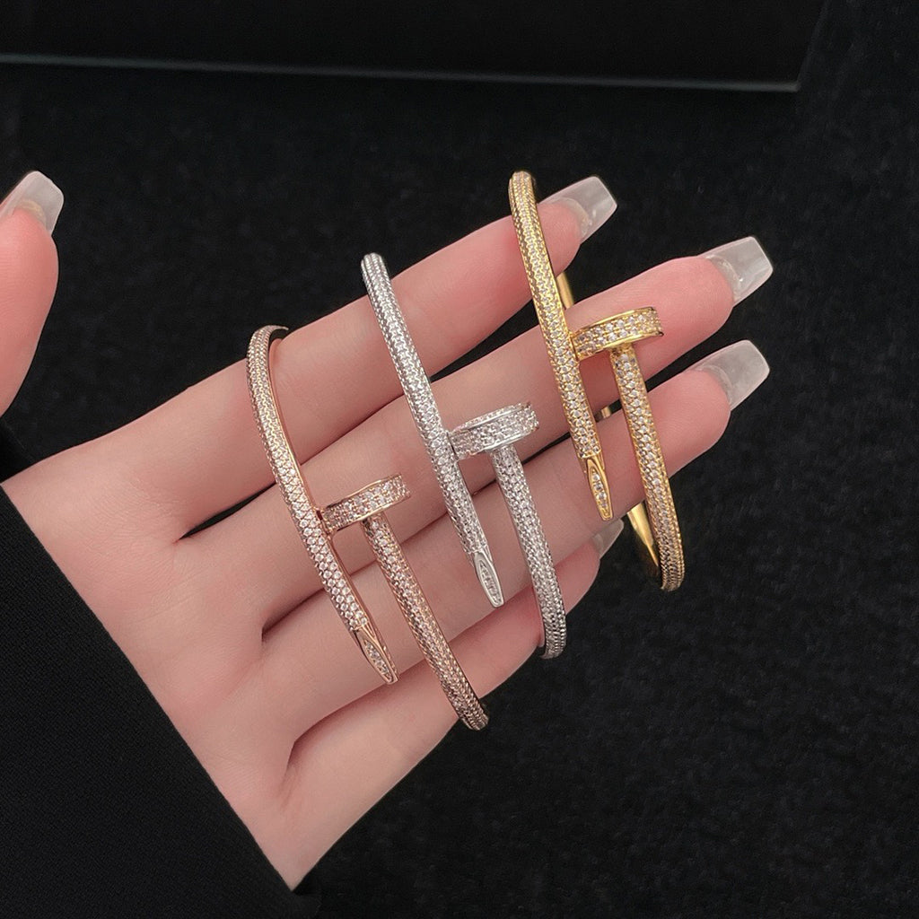 [Camiery] JUSTE BRACELET 3.5MM ALL DIAMONDS