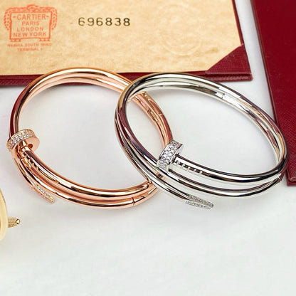 [Camiery] JUSTE BRACELET 3.5MM DOUBLE ROW DIAMOND