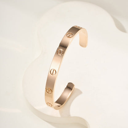[Camiery] LOVE BRACELET 6.1MM OPEN CUFF
