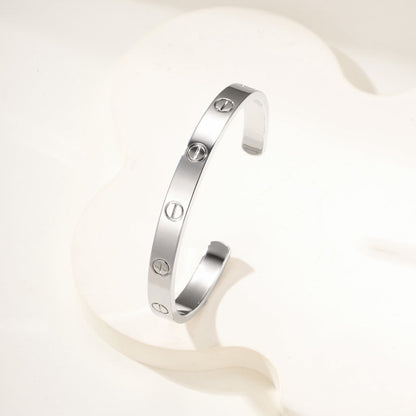 [Camiery] LOVE BRACELET 6.1MM OPEN CUFF