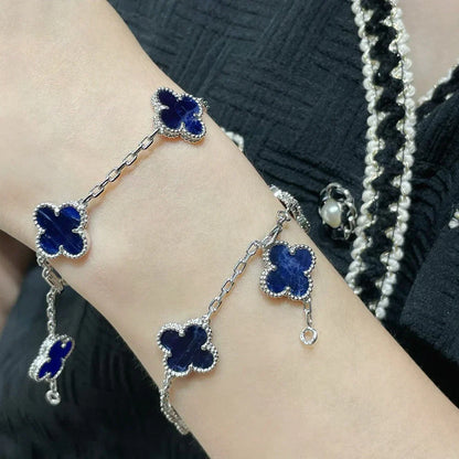 [Camiery]CLOVER 5 MOTIF PIETERSITE BRACELET COLLECTION