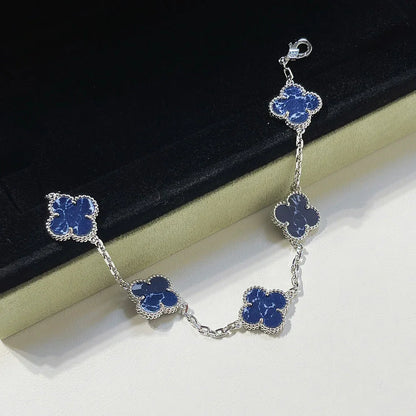 [Camiery]CLOVER 5 MOTIF PIETERSITE BRACELET COLLECTION