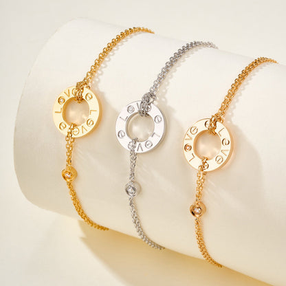 [Camiery] LOVE BRACELET 2 DIAMOND