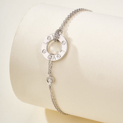 [Camiery] LOVE BRACELET 2 DIAMOND