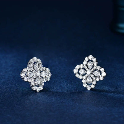 [Camiery]LOOP EARRINGS FULL MOTIF DIAMOND 16MM