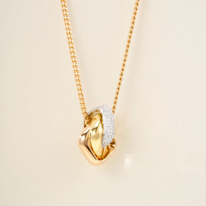 [Camiery] TRINITY CUSHION NECKLACE COLLECTION