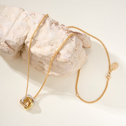 [Camiery] TRINITY CUSHION NECKLACE COLLECTION