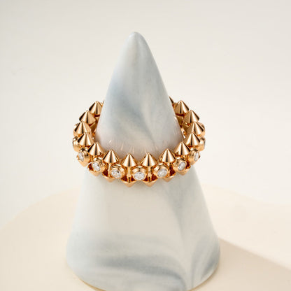 [Camiery] CLASH 6.8MM DIAMOND MEDIUM RING