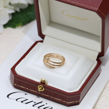 [Camiery] JUSTE RING 4.8MM HALF DIAMOND