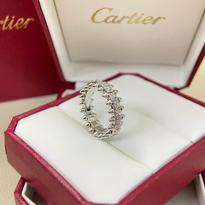 [Camiery] CLASH 6.4MM SMALL FULL DIAMOND RING