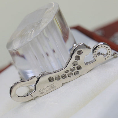 [Camiery] PANTHERE PAVED DIAMOND NECKLACE