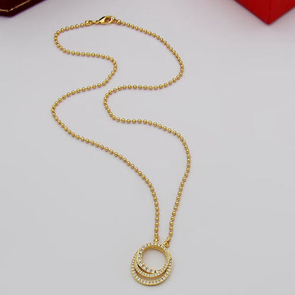 [Camiery] ETINCELLE  FULL DIAMOND NECKLACE