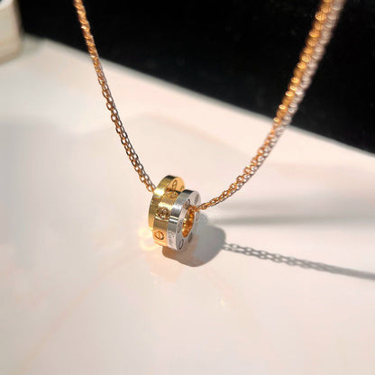 [Camiery] LOVE 6 DIAMOND PENDANT NECKLACE