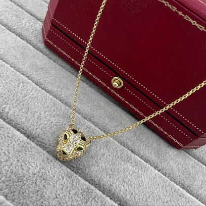 [Camiery] PANTHERE FULL DIAMOND NECKLACE