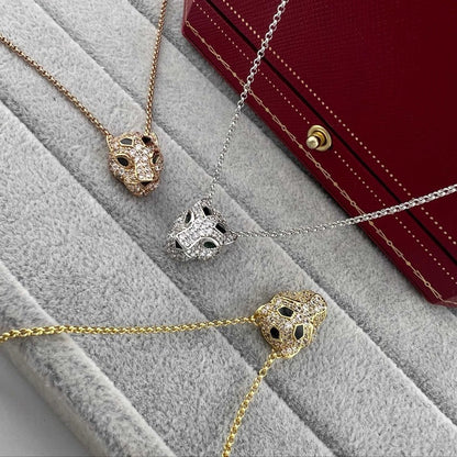 [Camiery] PANTHERE FULL DIAMOND NECKLACE