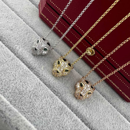 [Camiery] PANTHERE FULL DIAMOND NECKLACE