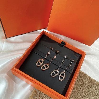 [Camiery]CHAINE TASSEL EARRINGS