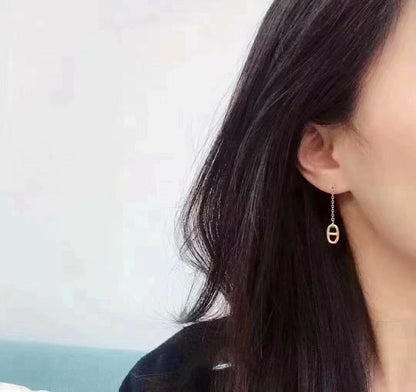 [Camiery]CHAINE TASSEL EARRINGS