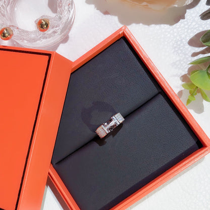 [Camiery]H RING FULL DIAMOND