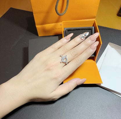 [Camiery]ECHAPPEE RING SILVER DIAMOND