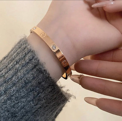 [Camiery]2026 RAINBOW LOVE BRACELET 6.1MM  10 DIAMONDS