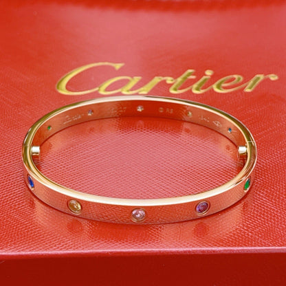 [Camiery]2026 RAINBOW LOVE BRACELET 6.1MM  10 DIAMONDS
