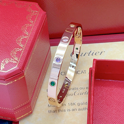 [Camiery]2026 RAINBOW LOVE BRACELET 6.1MM  10 DIAMONDS
