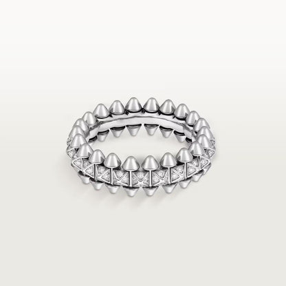 [Camiery] CLASH 6.4MM SMALL FULL DIAMOND RING