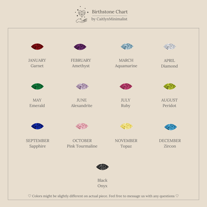 Eternity Marquise Birthstone Ring