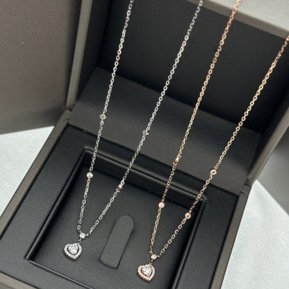 [Camiery]JOY HEART DIAMOND NECKLACE