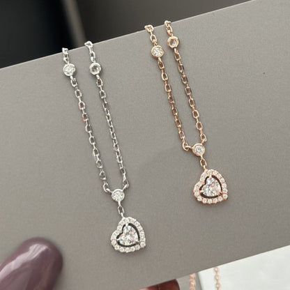 [Camiery]JOY HEART DIAMOND NECKLACE