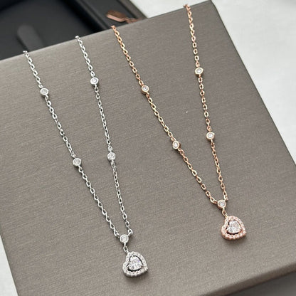 [Camiery]JOY HEART DIAMOND NECKLACE