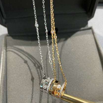 [Camiery]CHAIN MOVE ROMANE PEDAND NECKLACE