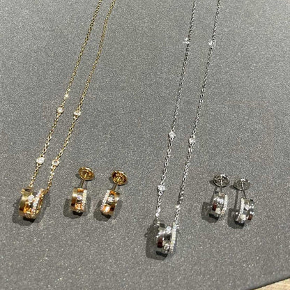 [Camiery]CHAIN MOVE ROMANE PEDAND NECKLACE
