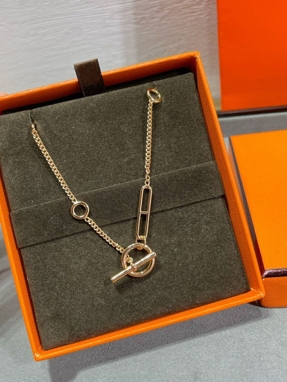 [Camiery]HM STERLING CHAINE D'ANCRE HEART