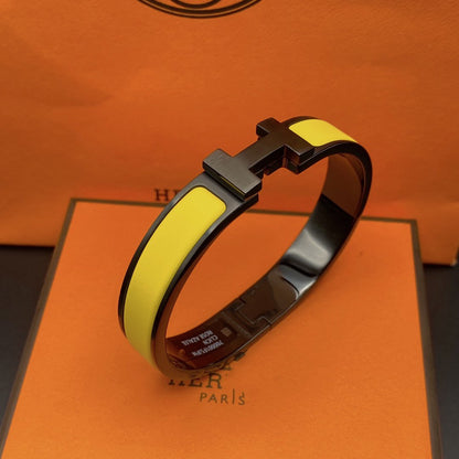 [Camiery]CLIC HM SO BLACK YELLOW BRACELET