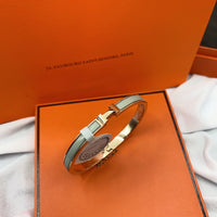 [Camiery]CLASSIC HM CLIC GREEN 8MM ENAMEL BRACELET