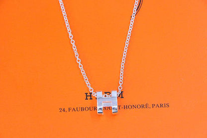 [Camiery]HM NECKLACE H LETTER OVAL SERIES