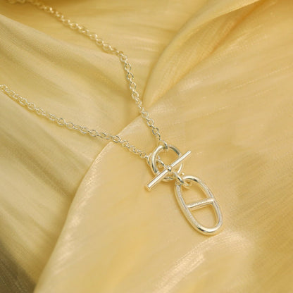 [Camiery]HM CHAINE D'ANCRE PENDANT NECKLACE STERLING SILVER