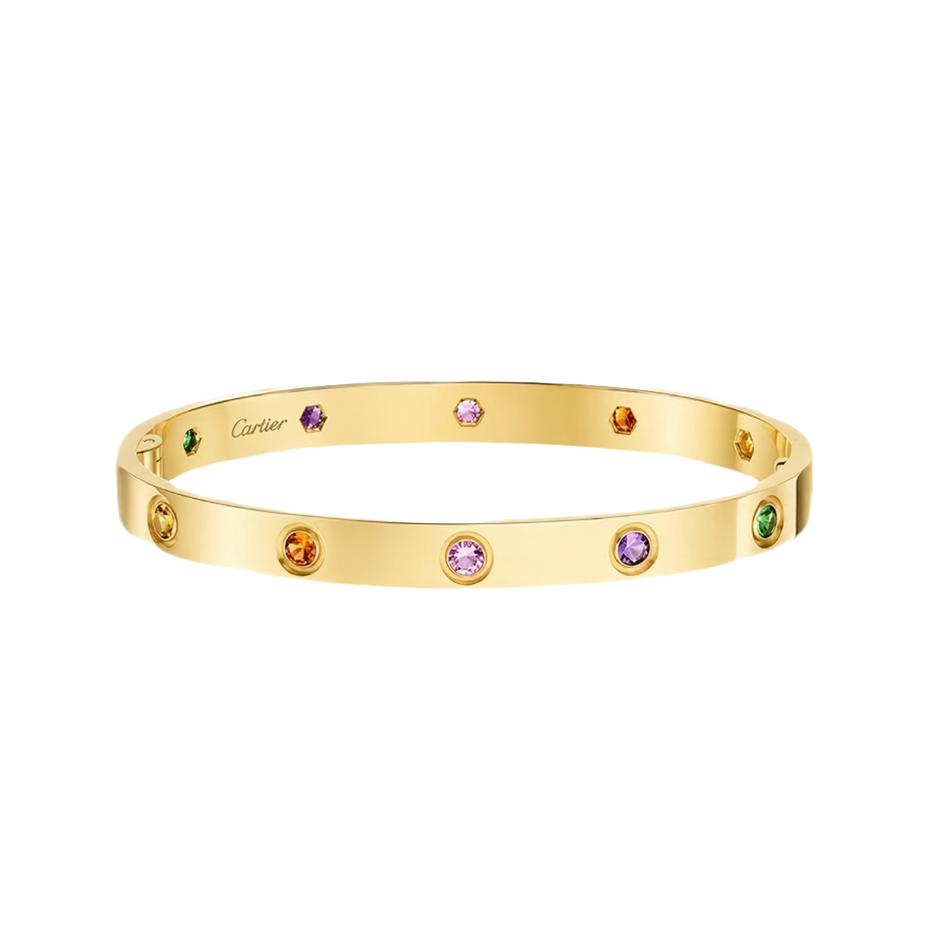[Camiery]2026 RAINBOW LOVE BRACELET 6.1MM  10 DIAMONDS