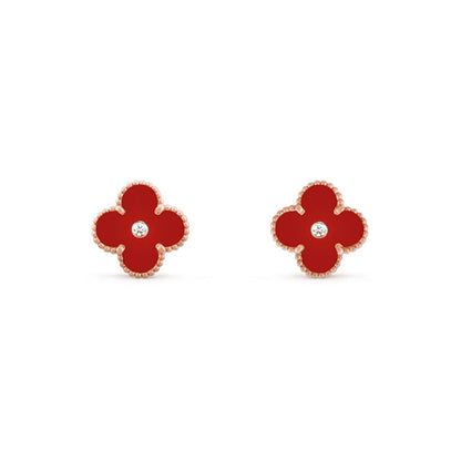 [Camiery]CLOVER  15MM DIAMOND EARRINGS COLLECTION