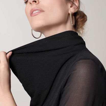 [Camiery] CLASH HOOP LARGE EARRINGS