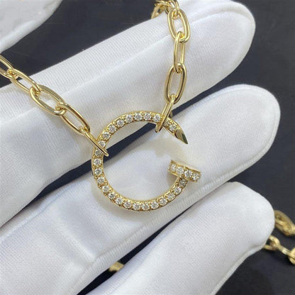 [Camiery] JUSTE NECKLACE FULL DIAMONDS