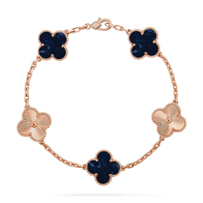 [Camiery]CLOVER 5 MOTIF PIETERSITE BRACELET COLLECTION