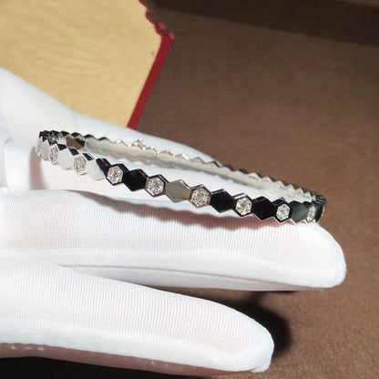 [Camiery]BEE LOVE SILVER DIAMOND BRACELET