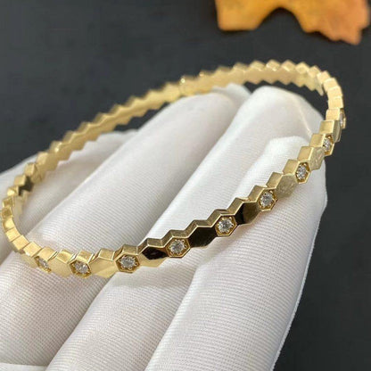 [Camiery]BEE LOVE GOLD DIAMOND BRACELET